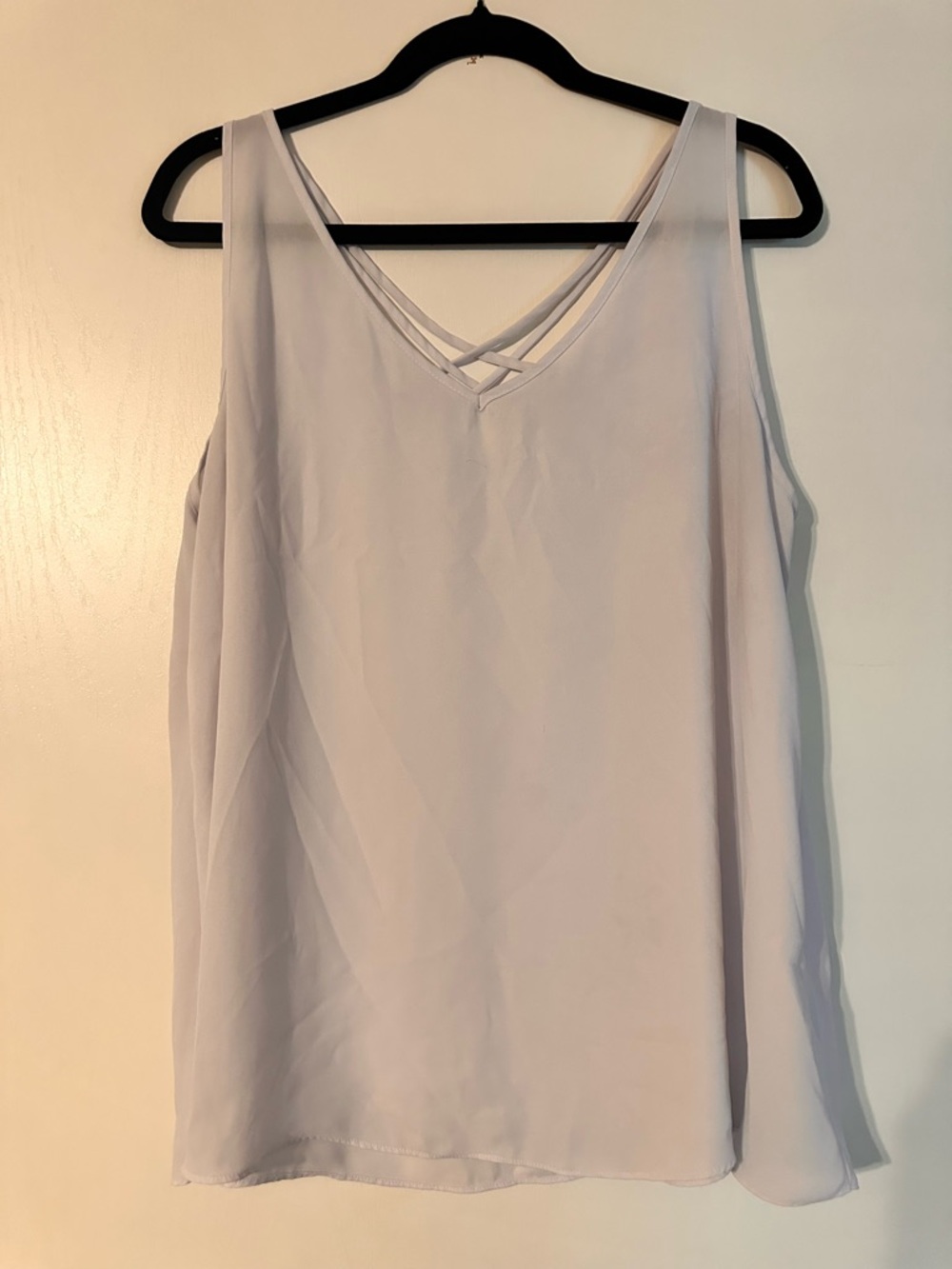 Sami & Jo Light Lilac V-Neck Double Strap Camisole